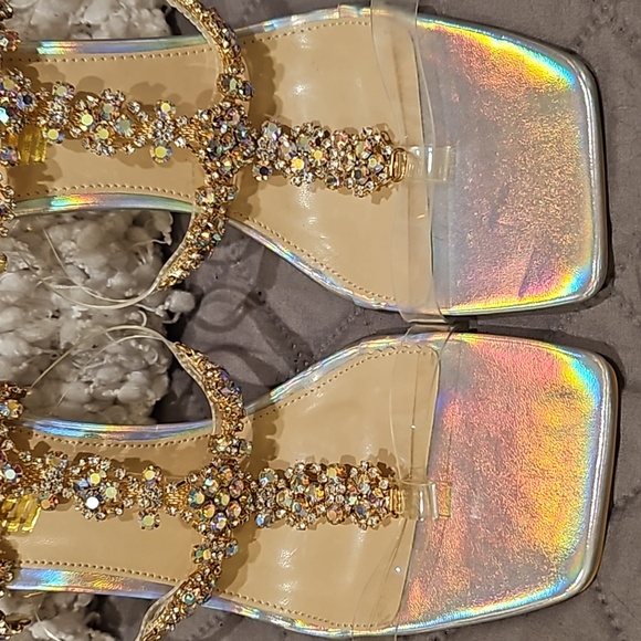 Sheln Rhinestone Heels - Picture 2 of 16